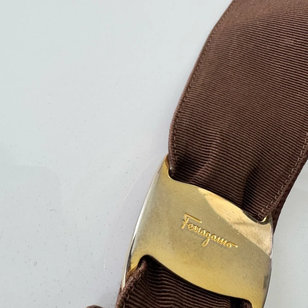 Ferragamo Brown Shoulder Bag - Picture 3 of 13